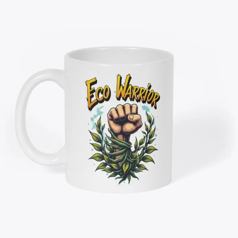 Eco Warrior Fist with Nature Elements