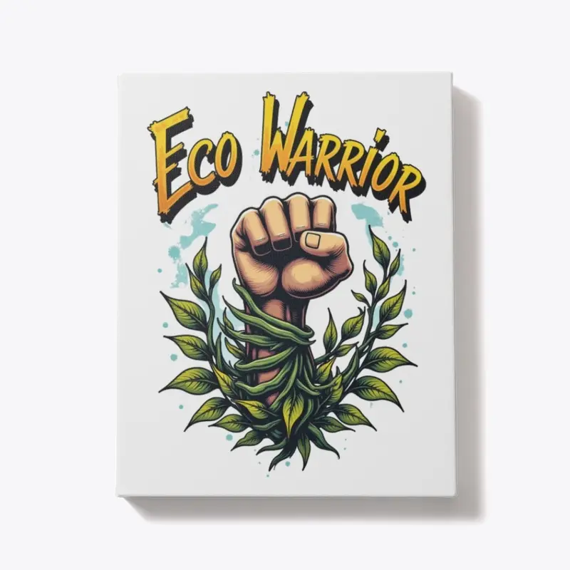 Eco Warrior Fist with Nature Elements