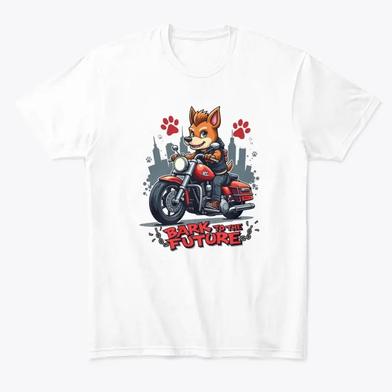 Bark to the Future - Biker Dog