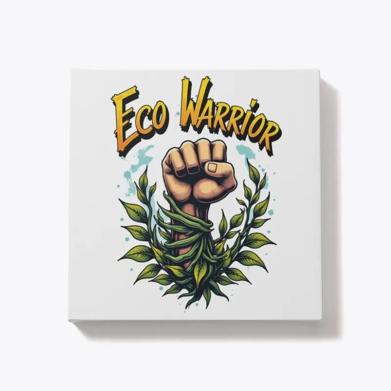 Eco Warrior Fist with Nature Elements