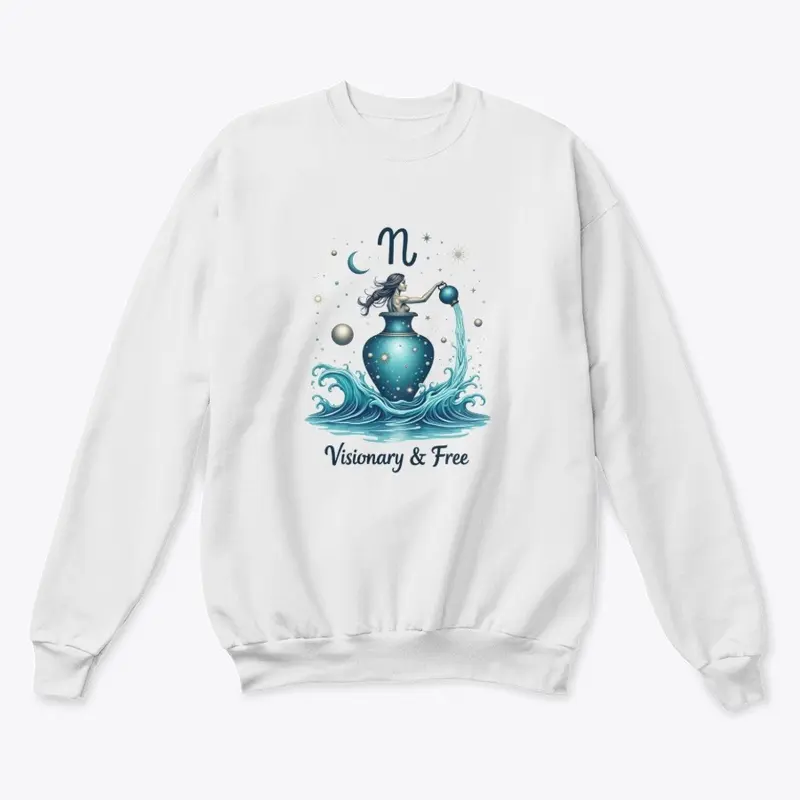 Aquarius Zodiac Design 