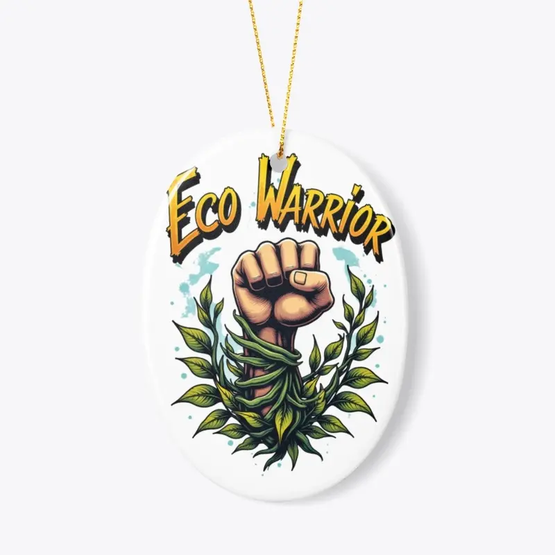 Eco Warrior Fist with Nature Elements